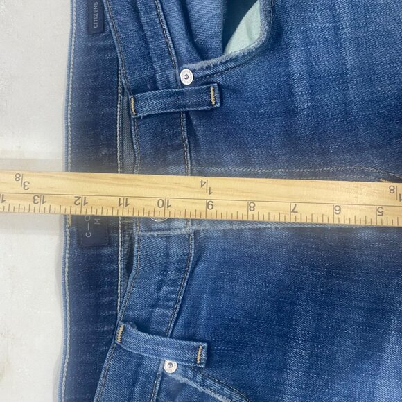 Citizens Of Humanity Jeans Mens Size 33 X34 Core Slim Fit Denim Distressed - Picture 13 of 13